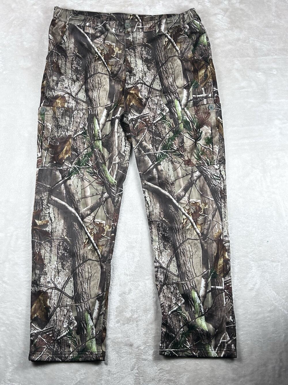 Scent-Lok Realtree AP Camo Hunting Pants Mens Sz XL Cargo Hunting Outdoors